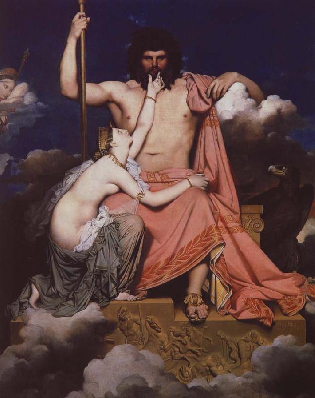Jean-Auguste-Dominique Ingres jupiter och thetis Germany oil painting art